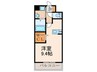 エンクレスト博多駅南BASE(1307) 1Rの間取り