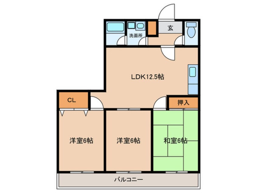 間取図 ストーンブリッヂ上山門