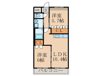 間取図 高塚ヒルズ