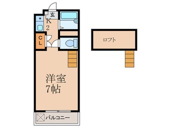 間取図 フローラFUJI　B