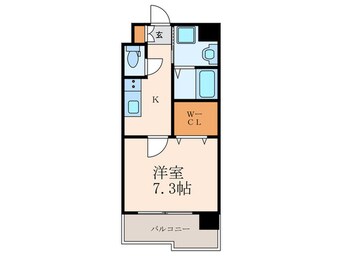 間取図 アクシオ三萩野