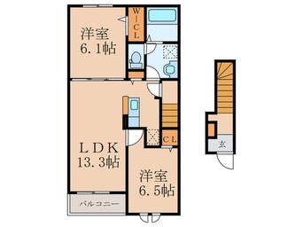 間取図 クラールⅠ