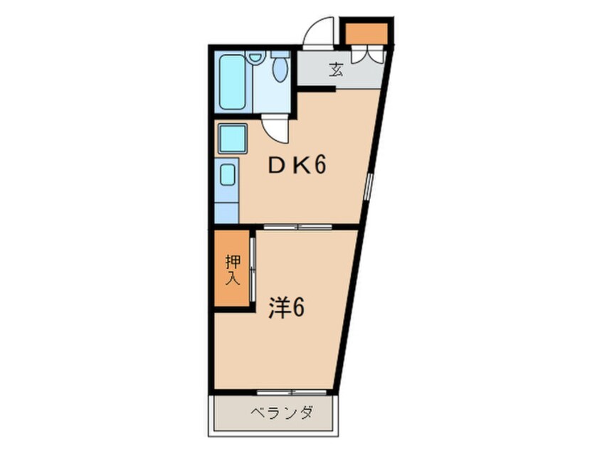 間取図 プリモレガーロ金鶏