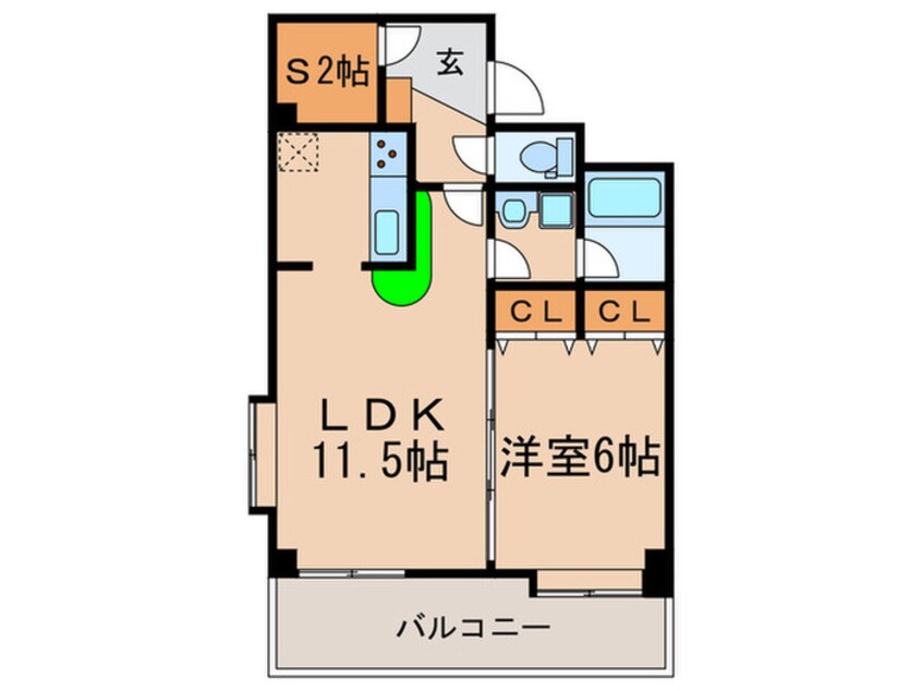 間取図 ﾙﾋﾟｴ舞鶴