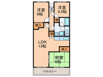 間取図 ＴＥＲＲＡ　ＳＰＯＴ