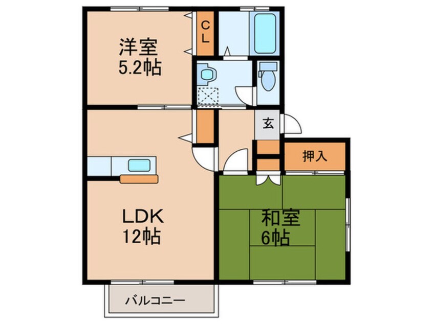 間取図 ファンテージ21　Ａ棟