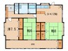 北野邸 3LDKの間取り