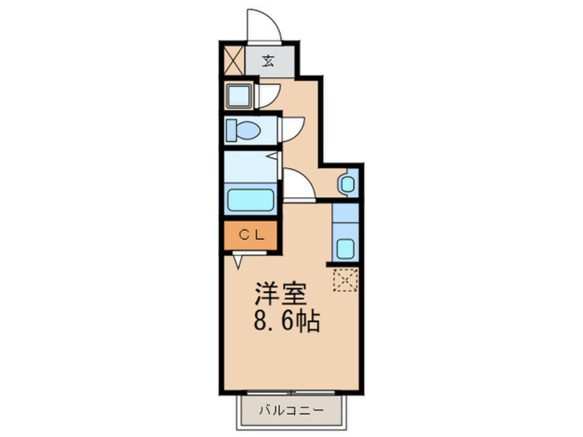 間取図 シャルマン土井