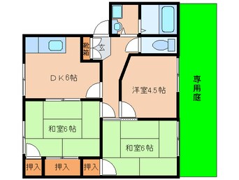 間取図 ファミール春日西　Ｃ棟