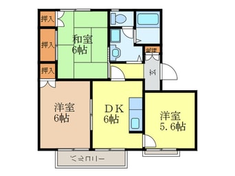 間取図 ファミール春日西　Ｄ棟