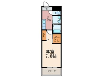 間取図 ウイングス八幡駅前