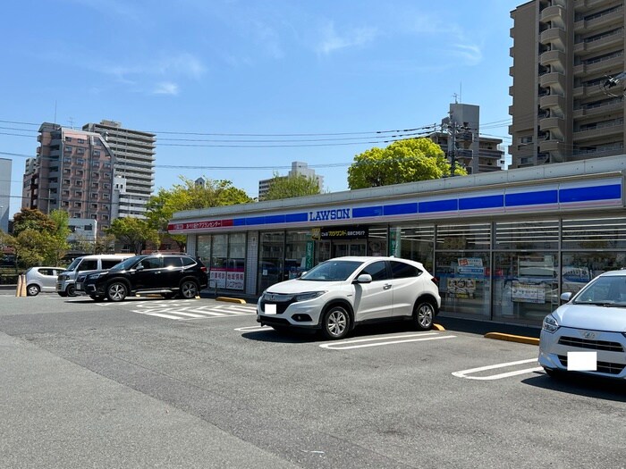 ローソン(コンビニ)まで227m ウイングス八幡駅前