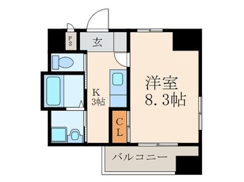 間取図 Ｎ２北九大前