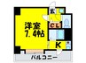 リンピアル大橋 1Kの間取り