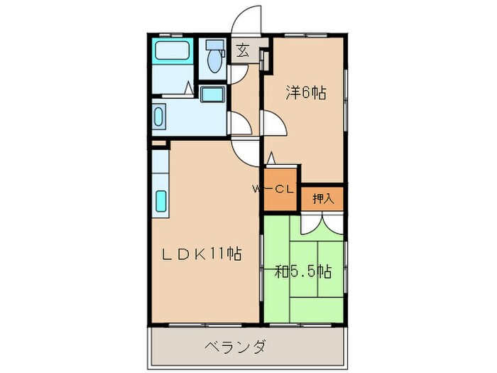 間取り図 ソレイユＡ棟