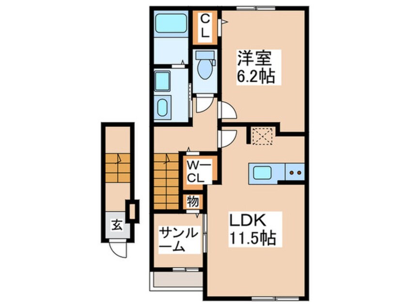 間取図 クルーレ．ケイ