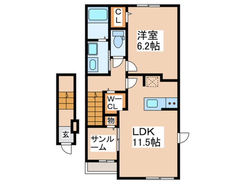 間取図 クルーレ．ケイ