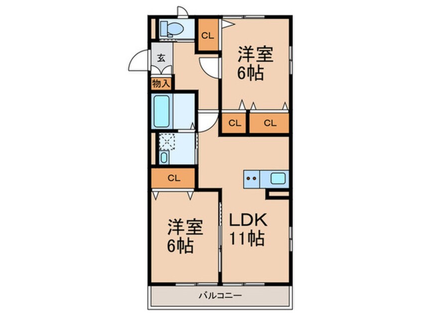 間取図 シティーメゾン