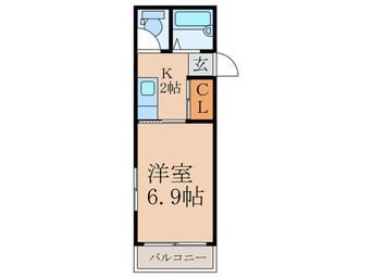 間取図 エスコート庄内