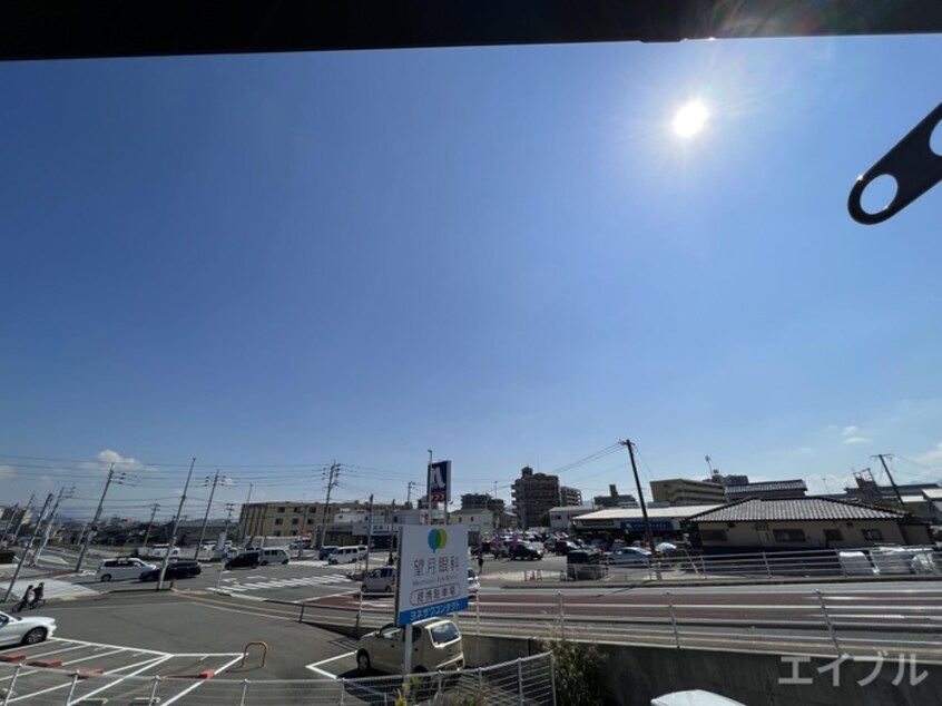 室内からの展望 かりん館B棟