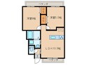 サンハイツ日照の間取図