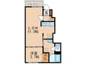 ユニゾン奥田の間取図