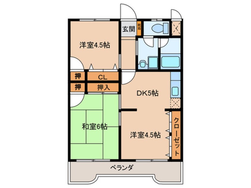 間取図 ウイングビル