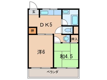 間取図 第一興産ビル