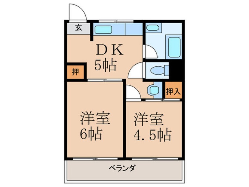 間取図 第一興産ビル