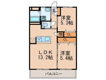 間取図 シベール本城