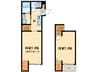 キュ－ブ吉塚 2Kの間取り