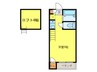 ニューパレス２４ 1Rの間取り