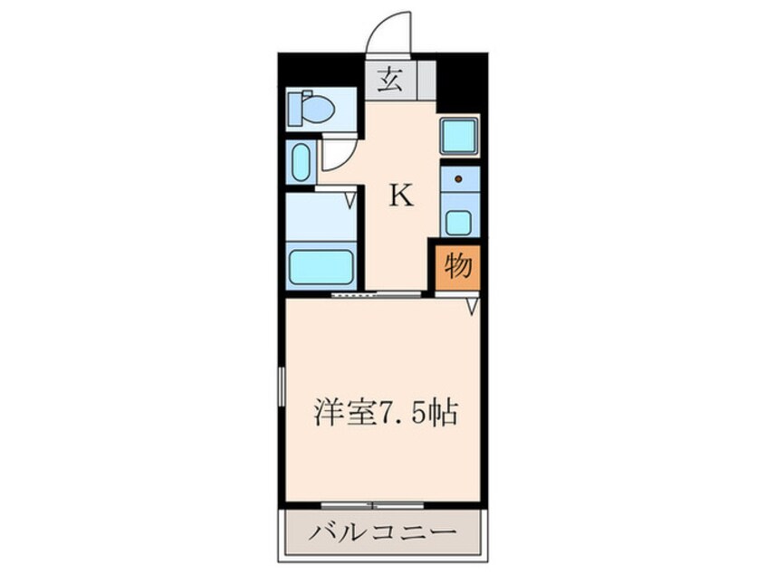 間取図 グランド　アイ　三萩野