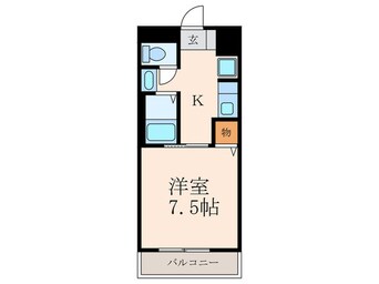 間取図 グランド　アイ　三萩野