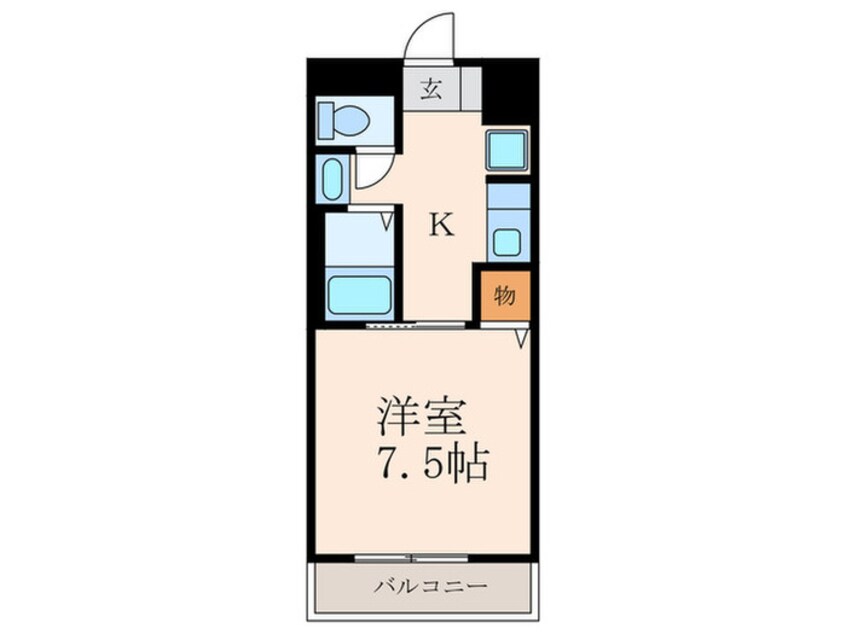 間取図 グランド　アイ　三萩野