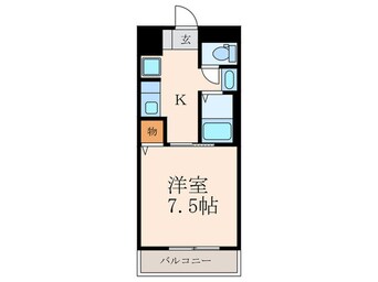 間取図 グランド　アイ　三萩野