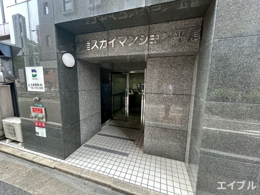 エントランス部分 大産スカイマンション平尾