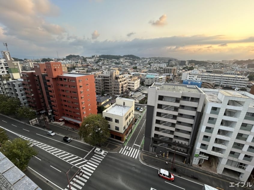 室内からの展望 大産スカイマンション平尾