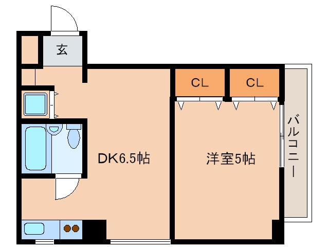 間取り図 セピア大濠