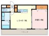Deer　Mum 1LDKの間取り