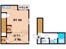 Ｂｅｌ　Ｔｅｍｐｏ 1Rの間取り