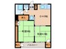 第２岩室アパート 2DKの間取り