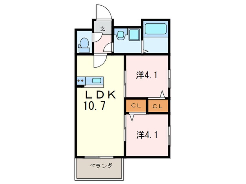 間取図 リテラ美和台