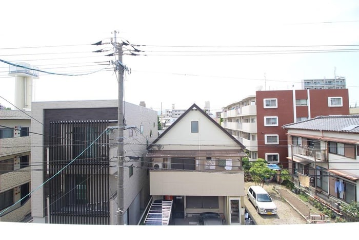 室内からの展望 オレンジコート大橋