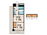 №40ＰＲＯＪＥＣＴ2100博多駅前 2Kの間取り