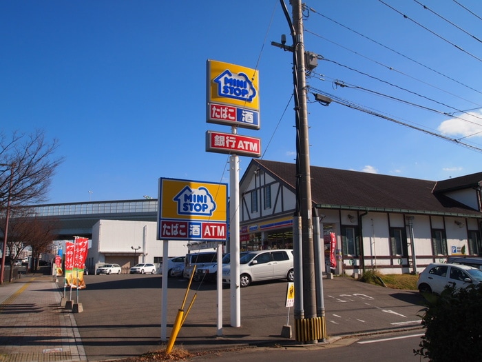 ミニストップ(コンビニ)まで330m サンハイム