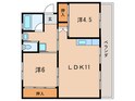 ビレッジハウス日明２号棟の間取図