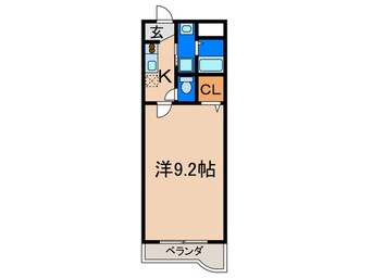 間取図 グリーンコートⅢ番館