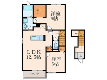 間取図 パストラルＢ