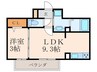 ヒルサイドテラス青山 1LDKの間取り